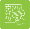 Wall Putty Application Icon