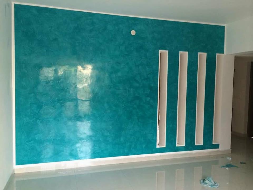 Stucco Marble Texture Painting - Cochin Paniters