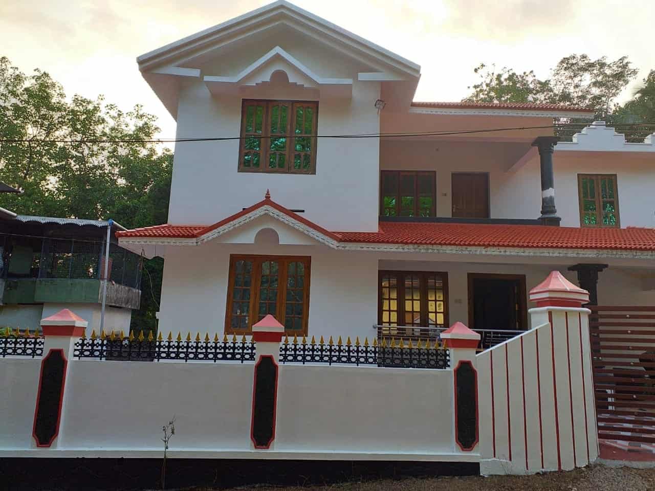 Modern Home Exterior Wall Design - Cochin Painters